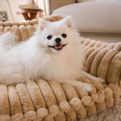 Fluffy Orthopaedic Soft Sofa Bed For Dogs- Snoozy Dream