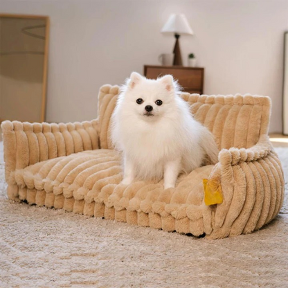 Fluffy Orthopaedic Soft Sofa Bed For Dogs- Snoozy Dream